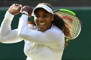 Wimbledon: Serena Williams hält sich weiter schadlos