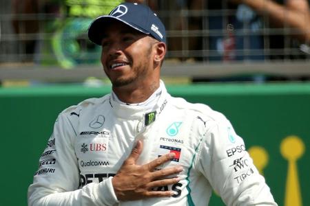 Formel 1: Hamilton verlängert bei Mercedes bis 2020