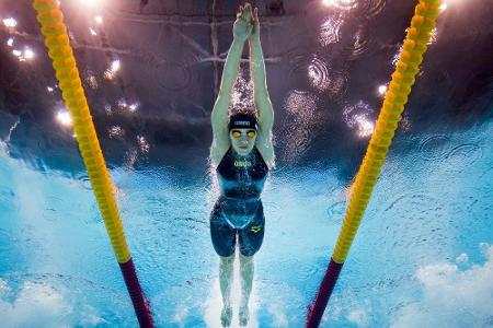 Schwimm-DM in Berlin: Hentke als Vorlaufbeste im Finale