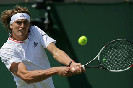 Zverev meistert Auftakthürde in Wimbledon ohne Probleme Zverev meistert Auftakthürde in Wimbledon ohne Probleme