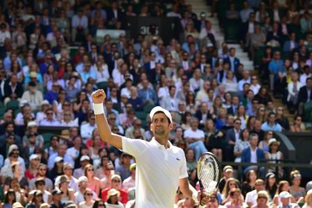 Djokovic erster Halbfinalist in Wimbledon