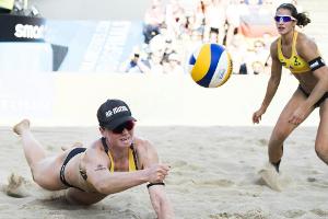 Beachvolleyball: Laboureur/Sude Fünfte in Xiamen