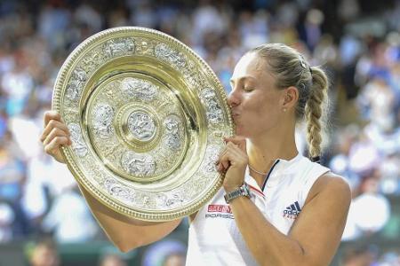 Kerber nach Wimbledonsieg die Nummer vier der Welt Kerber nach Wimbledonsieg die Nummer vier der Welt