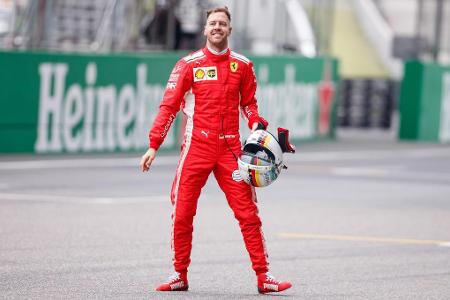 Platz 2: Sebastian Vettel (Ferrari) | 189 Punkte