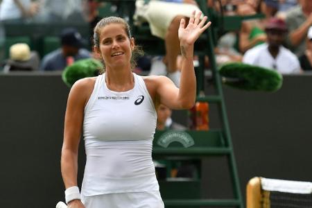 Görges und Kerber erreichen Viertelfinale in Wimbledon Görges und Kerber erreichen Viertelfinale in Wimbledon