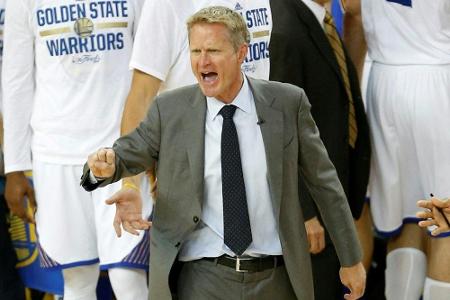 NBA: Warriors binden Coach Kerr langfristig NBA: Warriors binden Coach Kerr langfristig