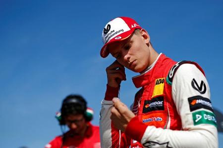 Formel-3-Rennen abgebrochen: Schumachers Aufholjagd gestoppt
