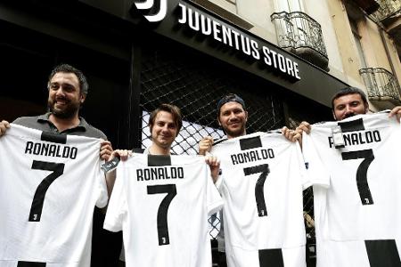 Ronaldo früher als geplant in Turin gelandet
