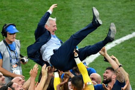 Dritter nach Zagallo und Beckenbauer: Deschamps Weltmeister als Trainer und Spieler