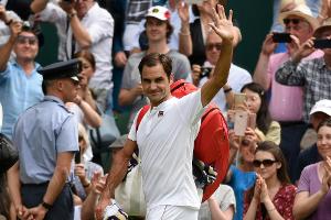 Federer mühelos in Runde drei