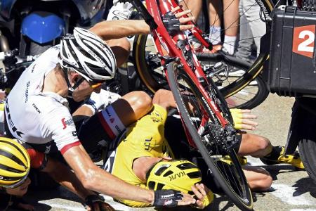 Rad-Star Kittel fürchtet Stürze in Sprintfinals bei der Tour Rad-Star Kittel fürchtet Stürze in Sprintfinals bei der Tour