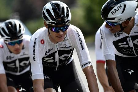 Froome zur Tour eingetroffen: Froome zur Tour eingetroffen: