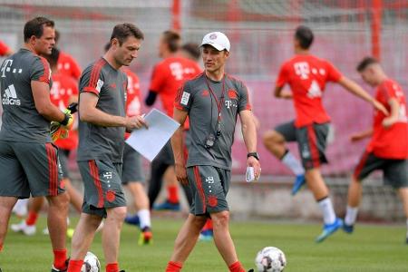 Kovac: Erste Einheit als Bayern-Trainer mit Rumpfkader