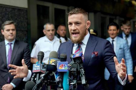 Nach Attacke auf einen Bus: Keine Haftstrafe für MMA-Kämpfer McGregor