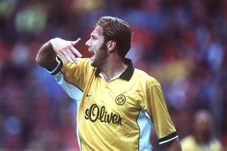 Vor seinem Wechsel 1998 von Hansa Rostock zum BVB schoss Barbarez die Liga kurz und klein. Das gelang ihm im Dortmunder Trik...