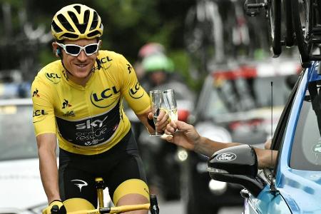 Thomas gewinnt Tour de France - Degenkolb Zweiter in Paris Thomas gewinnt Tour de France - Degenkolb Zweiter in Paris