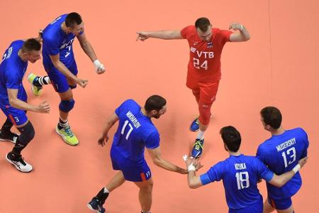 Russlands Männer gewinnen Volleyball Nations League Russlands Männer gewinnen Volleyball Nations League