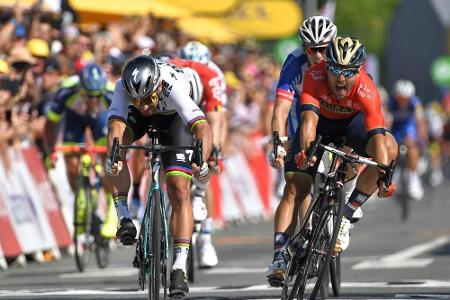 Sagan gewinnt zweite Tour-Etappe - Kittel mit Defekt