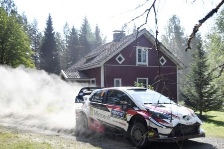 Rallye: Tänak verteidigt Führung in Finnland