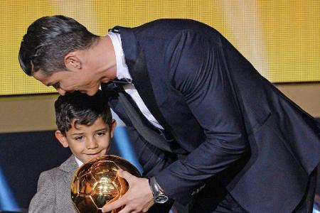 Ronaldo junior in den Fußstapfen seines Vaters