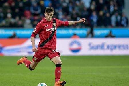 Leverkusen siegt dank Havertz