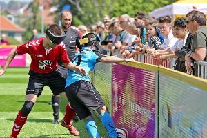 Blindenfußball: Endspiel zwischen Stuttgart und St. Pauli