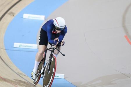 Reinhardt/Kluge beim Zweier-Mannschaftsfahren im Finale