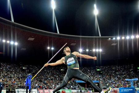 Speerwerfer Hofmann siegt beim Finale in Zürich Speerwerfer Hofmann siegt beim Finale in Zürich
