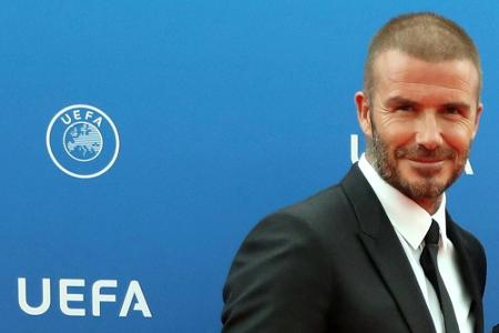 Beckham mit UEFA-Präsidenten-Preis ausgezeichnet