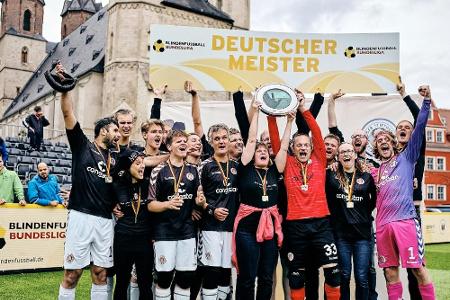Blindenfußball-Bundesliga: Endspiel am Samstag zwischen St. Pauli und Stuttgart