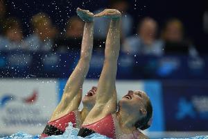 Schwimm-EM: DSV-Synchronduo auch in der Freien Kür auf Platz zwölf