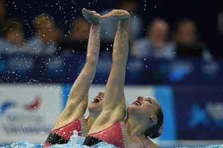 Schwimm-EM: Bojer im Synchron-Finale Elfte Schwimm-EM: Bojer im Synchron-Finale Elfte