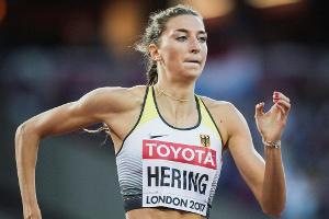 Hering qualifiziert sich über 800 m für das Halbfinale