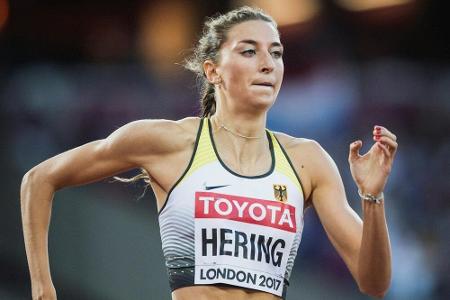 Hering qualifiziert sich über 800 m für das Halbfinale Hering qualifiziert sich über 800 m für das Halbfinale