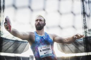 Robert Harting hat Hoffnung: "Ich bin im Rahmen der Verletzung wirklich gut"