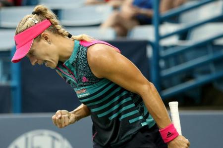 Cincinnati: Kerber im Achtelfinale, Mischa Zverev ausgeschieden Cincinnati: Kerber im Achtelfinale, Mischa Zverev ausgeschieden