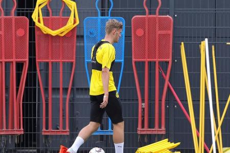 Bruun Larsen im BVB-Training verletzt - wohl zwei Wochen Pause