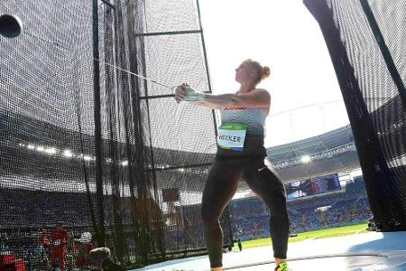 Sechs Jahre danach: Hammerwerferin Heidler bekommt Olympia-Silber aus London Sechs Jahre danach: Hammerwerferin Heidler bekommt Olympia-Silber aus London