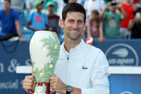 Djokovic nach Cincinnati-Triumph die Nummer sechs der Welt Djokovic nach Cincinnati-Triumph die Nummer sechs der Welt
