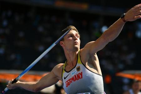 Röhler holt EM-Gold in Speerwerfen - Silber für Hofmann Röhler holt EM-Gold in Speerwerfen - Silber für Hofmann