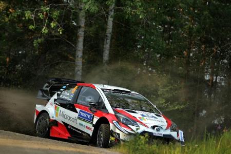 Rallye: Tänak kurz vor Deutschland-Sieg, Ogier fällt weit zurück Rallye: Tänak kurz vor Deutschland-Sieg, Ogier fällt weit zurück
