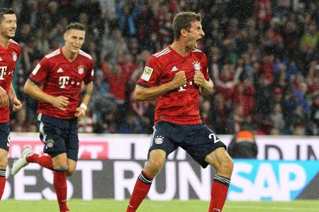 Als sechster Bayern-Profi in Folge: Müller erzielt erstes Bundesliga-Saisontor Als sechster Bayern-Profi in Folge: Müller erzielt erstes Bundesliga-Saisontor