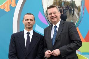 DFB unterstützt Ceferin bei UEFA-Präsidentschaftswahl
