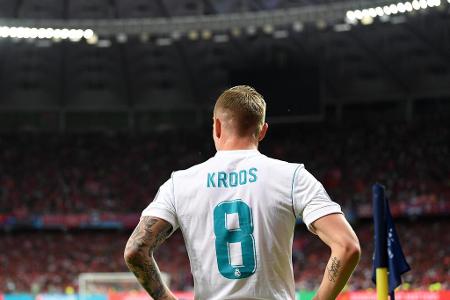 Die erste Halbzeit lief am deutschen Nationalspieler völlig vorbei. Kroos wirkte nicht konzentriert, konnte kaum Akzente set...