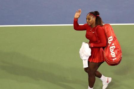 Zweitrunden-Aus für Serena Williams in Cincinnati Zweitrunden-Aus für Serena Williams in Cincinnati