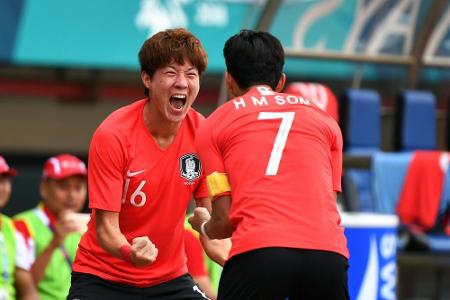 Son mit Südkorea im Finale der Asienspiele