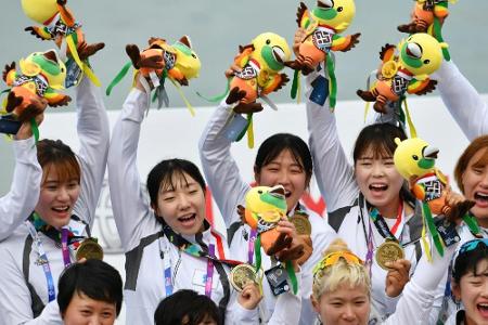 Asienspiele: Erste Medaille für gemeinsames koreanisches Team Asienspiele: Erste Medaille für gemeinsames koreanisches Team