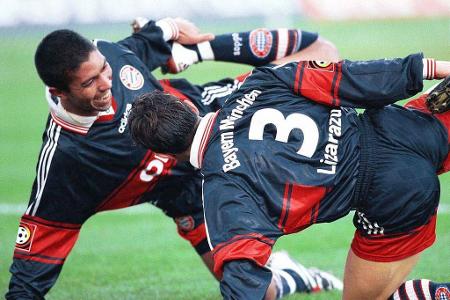 Giovane Élber war in der Bundesliga als eiskalter Torjäger gefürchtet. Nachdem der Ball im Netz zappelte, ließ sich der Bras...