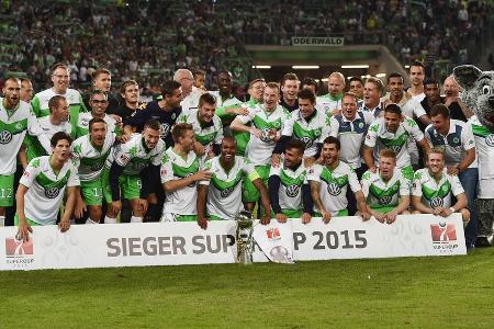 2015 schnappt sich der VfL Wolfsburg zum ersten und bisher einzigen den Supercup. In der 89. Minute schießt 'Lord' Bendtner ...