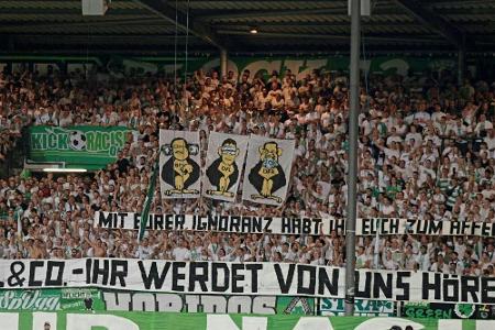 Fanvertreter beenden Dialog mit DFB und DFL - Neue Proteste angekündigt Fanvertreter beenden Dialog mit DFB und DFL - Neue Proteste angekündigt